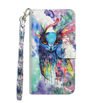 Pattern Printing Wallet Leather Shell with Stand for iPhone 7/8/SE (2022)/SE (2020) 4.7 inch