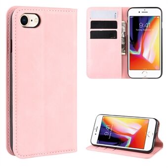 Silky Touch Leather Wallet Case for iPhone 7/8/SE (2020)/SE (2022)
