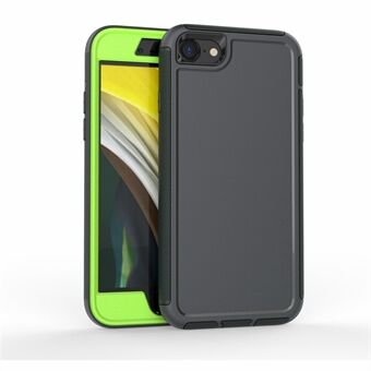 TPU + PC Hybrid Phone Cover Case med skjermbeskytterfilm for iPhone 7/8 / SE (2. generasjon)