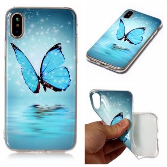 Luminous IMD Patterned TPU Cover for iPhone XS / X/Ten 5.8 inch