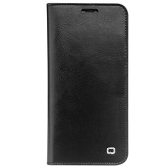 QIALINO Classic Genuine Cowhide Leather Cell Phone Case for iPhone X  / Xs 5.8 inch