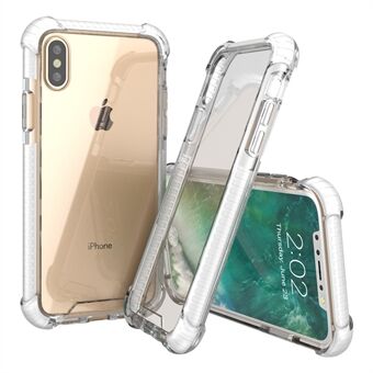 Crystal Clear Acrylic + TPU Hybrid Case for iPhone X / Ten 5.8 inch