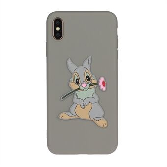 Animal Doll Coated TPU Phone Case for Apple iPhone XS/X 5.8 inch