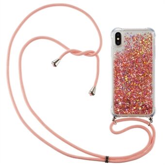 Glitter Powder Quicksand TPU Special Back Case for iPhone X/XS 5.8 inch