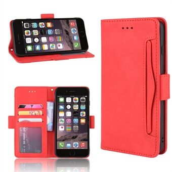 Wallet Stand Flip Leather Case with Multiple Card Slots for iPhone 8 Plus/7 Plus 5.5 inch