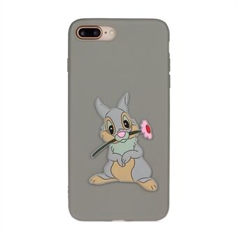 Animal Logo Decor TPU Phone Case Cover for Apple iPhone 7 Plus/8 Plus 5.5 inch