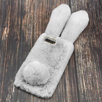 Bunny Shape Warm Fur TPU-deksel til iPhone 8 Plus / 7 Plus 5,5 tommer