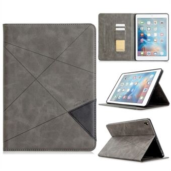 Geometric Pattern Stand Leather Smart Case for iPad Air 2/Air (2013)/iPad 9.7-inch (2018)/(2017)/Pro 9.7 inch (2016)