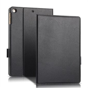 Top Layer Cowhide Leather Stand for iPad 9,7-tommers (2018)