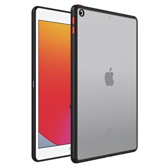 For iPad 9,7-tommers (2017) / (2018) PC+TPU-beskyttelsesveske Kontrastfarge Slank design, matt deksel