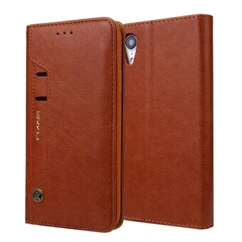 CMAI2 PU Leather Stand Wallet Mobile Casing for iPhone XR 6.1 inch