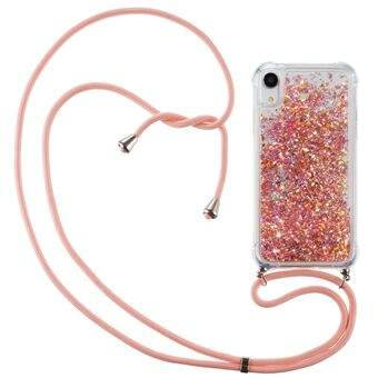 Glitter Powder Quicksand TPU Back Case for iPhone XR 6.1 inch