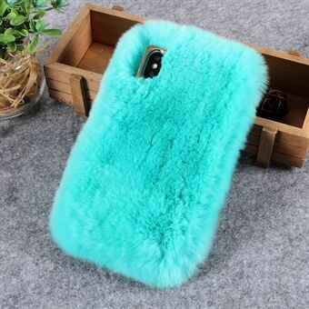 Assorted Color Soft Fur Coated TPU Phone Back Case for iPhone XS Max 6.5 inch