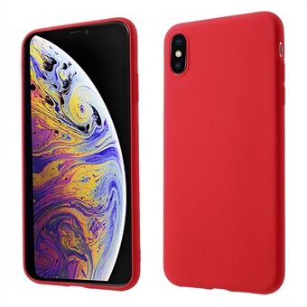 Skin-touch Matte TPU Jelly Protective Case for iPhone XS Max 6.5 inch