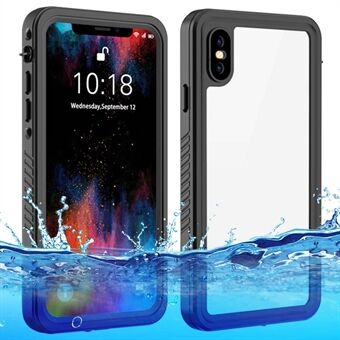 FS-serien for iPhone XS Max Vanntett dykketelefonveske Undervanns IP68 helkroppsstøvsikker klar deksel