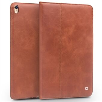 QIALINO Waxed Cowhide Leather Smart Stand Case for iPad Air 10.5 (2019) / Pro 10.5-inch (2017)
