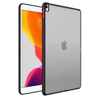 For iPad Air 10,5 tommer (2019) Matt gjennomskinnelig nettbrettetui PC+TPU Kontrastfarge nettbrettdeksel