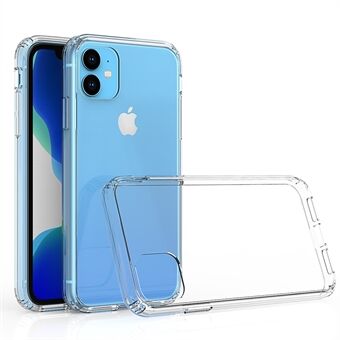 Gjennomsiktig anti- Scratch akryl + TPU bakside Hybrid Shell for iPhone 11 6,1-tommers (2019)