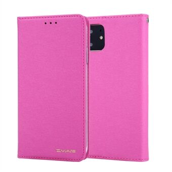 CMAI2 Silk Texture PU Leather with Card Slots Phone Case for iPhone 11 6.1 inch (2019)