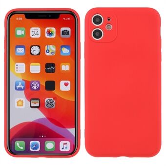 X-LEVEL Anti-Drop Liquid Silicone Solid Color Anti-scratch Phone Covering Shell for iPhone 11 6.1-inch (2019)