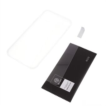DIVI Frostet mykt TPU-deksel med herdet glass skjermbeskytter til iPhone 11 6.1 tommer