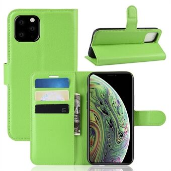Litchi Skin Wallet Stand for iPhone 11 Pro 5,8 tommer (2019)