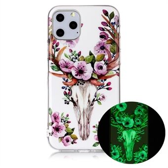 Noctilucent Pattern Printing IMD Soft TPU Phone Cover for iPhone 11 Pro 5.8 inch (2019)