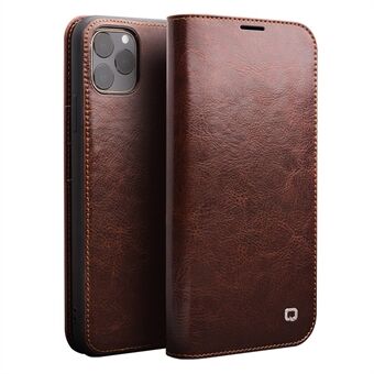 QIALINO Genuine Cowhide Leather Wallet Cover for iPhone 11 Pro 5.8 inch