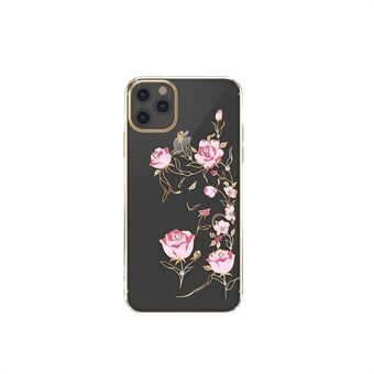KAVARO Flower Fairy Rhinestone Decor PC-telefondeksel til Apple iPhone 11 Pro 5,8 tommer