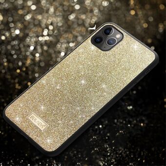 SULADA Dazzling Glittery Surface Leather Coated TPU Case for iPhone 11 Pro 5.8 inch