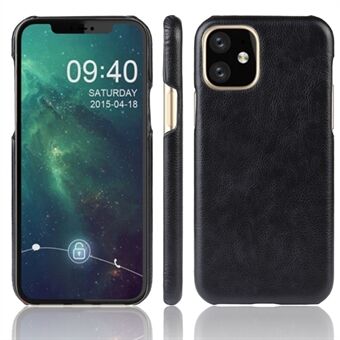 Litchi Texture PU Leather+PC Phone Cover for iPhone 11 Pro Max 6.5 inch (2019)