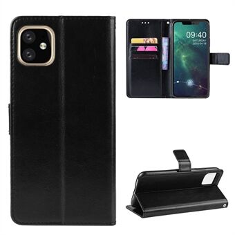 Crazy Horse Texture Leather Wallet Phone Cover for iPhone 11 Pro Max 6.5 inch (2019)