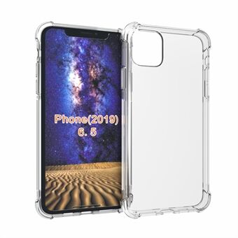 Clear Shock Absorption Soft TPU Phone Case for iPhone 11 Pro Max 6,5 inch (2019) - Gjennomsiktig