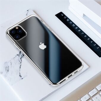 X-LEVEL Oxygen Series Soft TPU Phone Shell Case for iPhone 11 Pro Max 6,5 inch (2019) - Gjennomsiktig