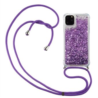 Glitter Powder Quicksand TPU Back Mobile Phone Case for iPhone 11 Pro Max 6.5 inch