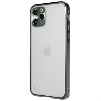 For iPhone 11 Pro Max 6,5 tommer PC + metall Ultratynn matt beskyttelsesdeksel Telefon Fallsikkert deksel