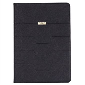 GEBEI Parallel Lines Leather Auto Wake Sleep Tablet Case for iPad 10.2 (2021)/(2020)/(2019)