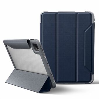 MUTURAL Yagao Series Tri-fold Stand TPU nettbrettdeksel med pennespor for iPad Pro 12,9-tommers (2021/2020/2018)