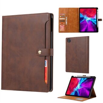 Pennespaledesign PU lærveske med lommebok og lommebok Stand til iPad Pro 11-tommers (2020)
