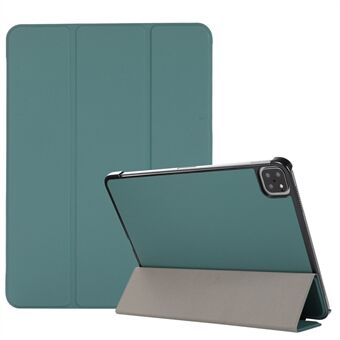 PC + PU Leather Tri-fold Stand for iPad Pro 11-tommers (2020) Protector Tablet Case