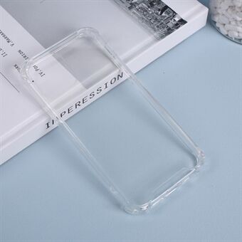 Fallsikkert bakside i klar akryl + TPU Edge Hybrid-deksel for iPhone 12 mini