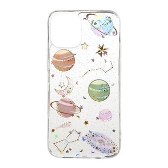 Epoxy TPU Star Planet Printing Case Shell for iPhone 12 mini