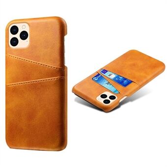 KSQ Leather Hardcover til iPhone 12 mini m / kortholdere - Oransje