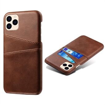 KSQ Leather Hardcover til iPhone 12 mini m / kortholdere - Brun