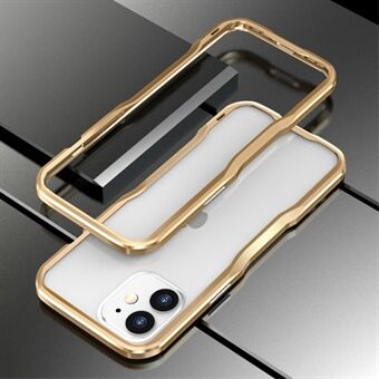 LUPHIE Metal Bumper Shell for iPhone 12 Mini