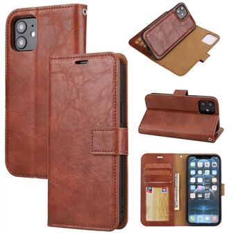 Crazy Horse Skin Unique Leather Deksel for iPhone 12 Pro/ 12