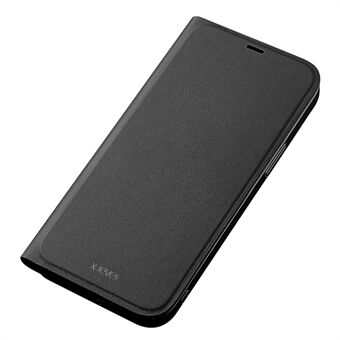 X-LEVEL III Series Mobiltelefondeksel for iPhone 12 Pro/ 12 6,1 tommer, anti-fingeravtrykk PU-skinn + PC-telefonveske Stand lommebok
