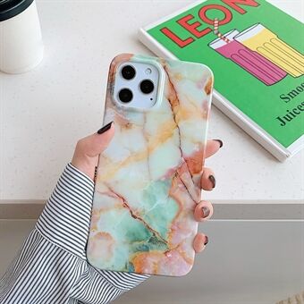 Amber Series Classic Marbling Pattern for iPhone 12 Pro Max IMD TPU deksel