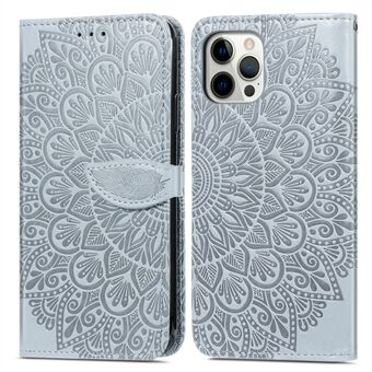 Imprint Dream Wings Leather Wallet Stand Phone Shell Cover for iPhone 12 Pro Max