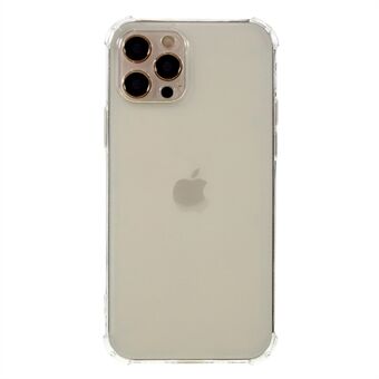 Drop-sikker gjennomsiktig, nøyaktig utskjæring 1,5 mm TPU telefon bakdeksel for iPhone 12 Pro Max